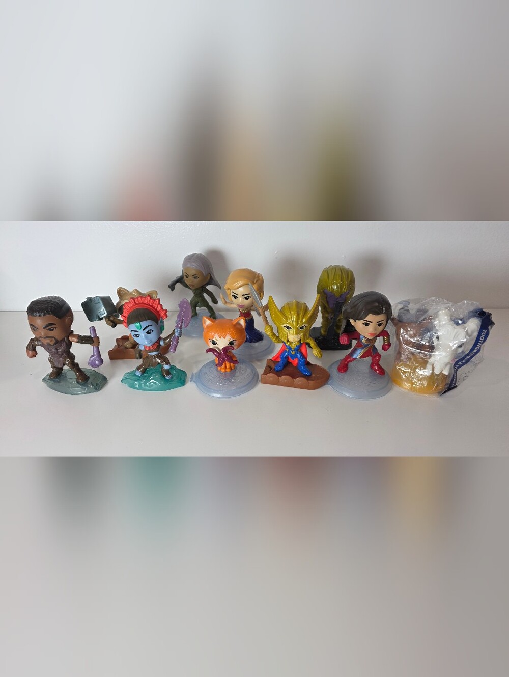 McDonald's Assorted Kids Superhero and Fantasy Figures